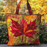 Handcrafted Maple Tote Bag Sunset