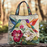 Padded Tote Bag Hummingbird