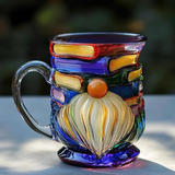 3D Dwarf Handmade Mug for Book Lovers