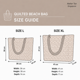 Handmade Beach Bag | Elegant Ballerina