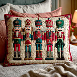 Padded Pillow Cover - Nutcracker Parade