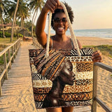Handmade Beach Bag | Melanin Queen